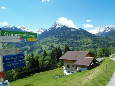 Naturlandschaft in der Nähe der Ferienwohnung