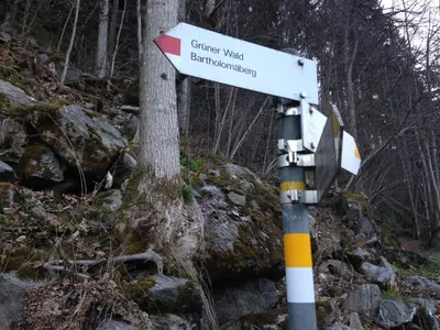 Naturlandschaft in der Nähe der Ferienwohnung