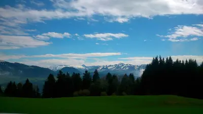 Naturlandschaft in der Nähe der Ferienwohnung
