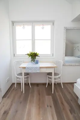 Ein Bett oder Betten in einem Zimmer der Unterkunft ediths Wohnen