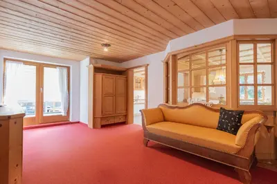 Ein Sitzbereich in der Unterkunft Haus Helena