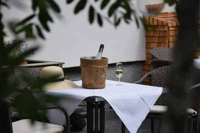Getränke in der Unterkunft Hotel - Pension Fortuna