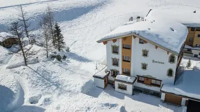Hotel - Pension Fortuna im Winter