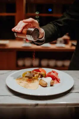 Essen im Hotel oder in der Nähe