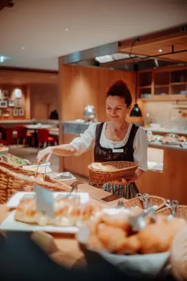 Essen im Hotel oder in der Nähe