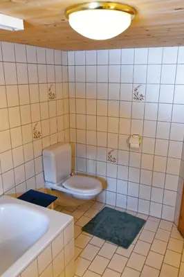 Ein Badezimmer in der Unterkunft Landhaus Tenne