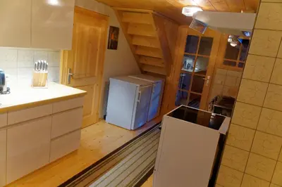 Küche/Küchenzeile in der Unterkunft Landhaus Tenne