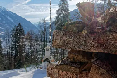 Naturlandschaft in der Nähe der Ferienwohnung