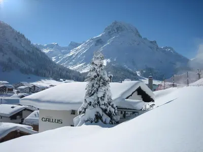 Pension Gallus im Winter