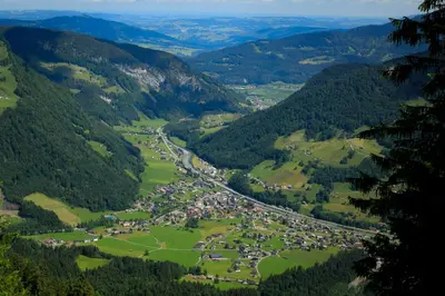Naturlandschaft in der Nähe der Ferienwohnung
