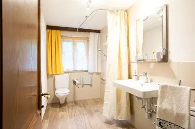 Ein Badezimmer in der Unterkunft Apartment Am Bach