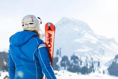 Skifahren im Hotel oder in der Nähe