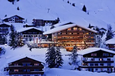 Hotel Plattenhof im Winter