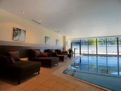 Der Swimmingpool an oder in der Nähe von Boutique Hotel die Mittagspitze Superior