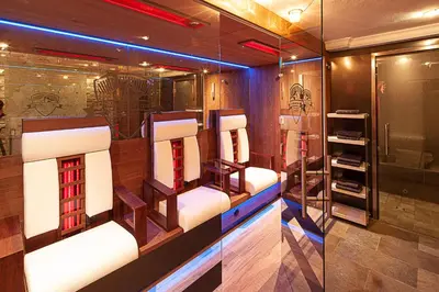 Ein Badezimmer in der Unterkunft Boutique Hotel die Mittagspitze Superior