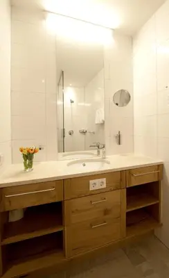 Ein Badezimmer in der Unterkunft Hotel St Hubertus