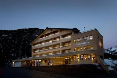 Das Gebäude in dem sich das Hotel befindet