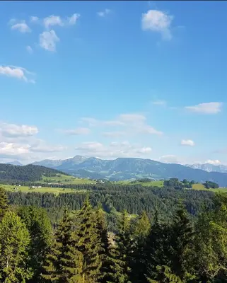 Naturlandschaft in der Nähe der Ferienwohnung