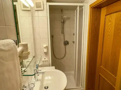 Ein Badezimmer in der Unterkunft Appart Andrea