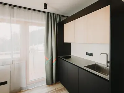 Küche/Küchenzeile in der Unterkunft Alpin - Studios & Suites