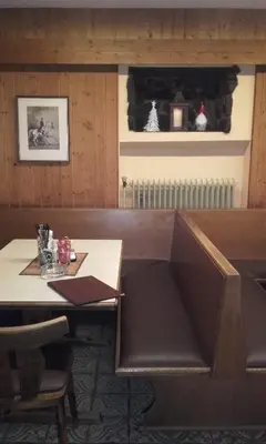Ein Sitzbereich in der Unterkunft Gasthaus Bethlehem