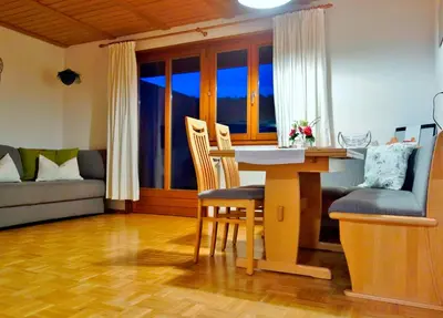 Ein Sitzbereich in der Unterkunft Mühlenhof