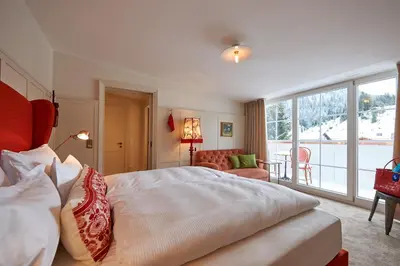 Ein Bett oder Betten in einem Zimmer der Unterkunft Boutique-Hotel Schmelzhof