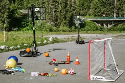 Tennis und/oder Squash in der Unterkunft Am Gehren - Arlberg Appartements oder in der Nähe