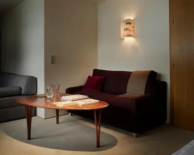 Ein Sitzbereich in der Unterkunft Hotel Schwarzwand