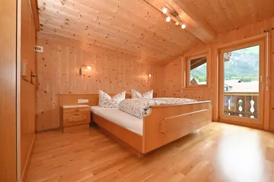 Ein Bett oder Betten in einem Zimmer der Unterkunft Appartements Willi