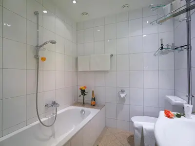 Ein Badezimmer in der Unterkunft Chalet Kerber