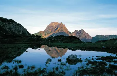 Naturlandschaft in der Nähe der Ferienwohnung