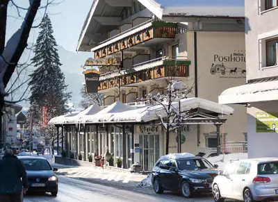 Das Gebäude in dem sich das Hotel befindet