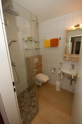 Ein Badezimmer in der Unterkunft Ferienhaus Kessler