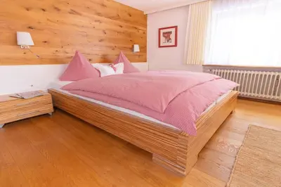Ein Bett oder Betten in einem Zimmer der Unterkunft Ferienhaus Kessler