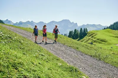 Naturlandschaft in der Nähe des Bauernhofs