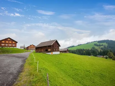 Naturlandschaft in der Nähe des Ferienhauses