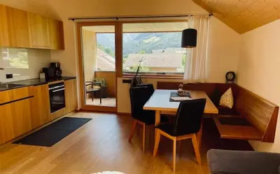 Küche/Küchenzeile in der Unterkunft hus56