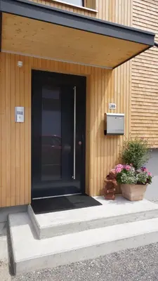 Eine Fassade oder ein Eingang zu Haus Edeltraud