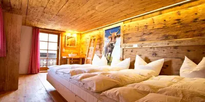 Ein Bett oder Betten in einem Zimmer der Unterkunft Haus Bergfelder