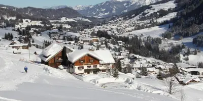Haus Bergfelder im Winter