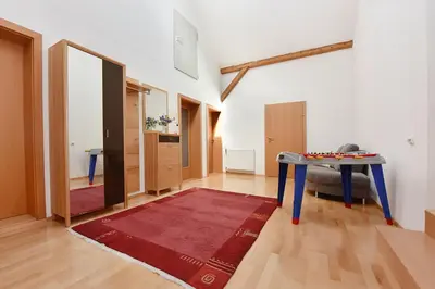 Küche/Küchenzeile in der Unterkunft Hof Lässer