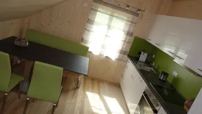 Küche/Küchenzeile in der Unterkunft Erwins Ferien-Paradies