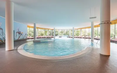 Der Swimmingpool an oder in der Nähe von Gesundhotel Bad Reuthe