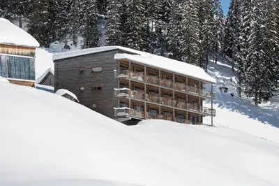 Lechblick Appartement im Winter