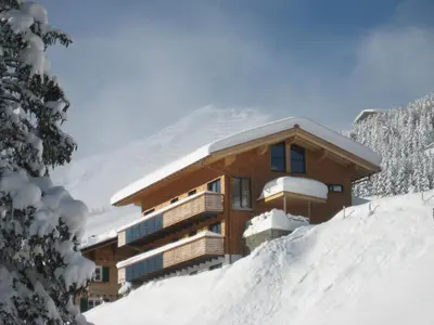 Chalet Hus Hörili im Winter