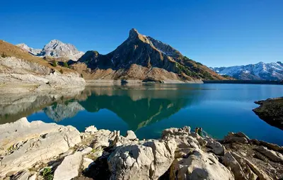 Naturlandschaft in der Nähe des Ferienhauses