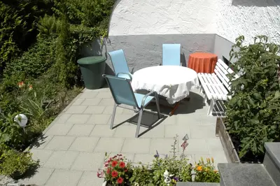 Ein Garten an der Unterkunft Gästehaus Winsauer