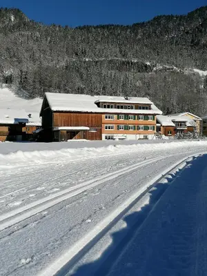 Gästehaus Appartements Egender im Winter