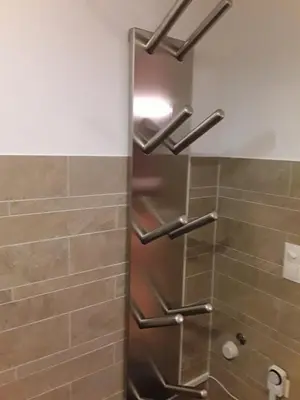 Ein Badezimmer in der Unterkunft Appartment Hirschberg